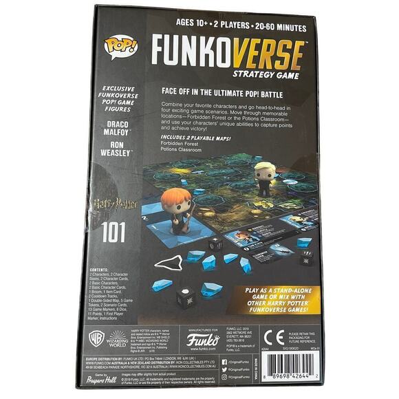 NEW! POP FunkoVerse Strategy Game. HARRY POTTER 101. age 10+ 2 players. - Picture 2 of 2